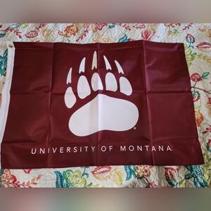 University of Montana Maroon Flag